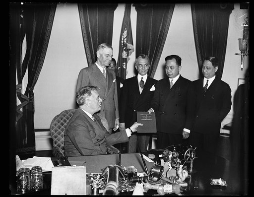 ...] REPRESENTATIVES. AFTER APPROVAL BY ROOSEVELT, THE INSTRUMENT MUST BE PLACED ON THE BALLOT FOR APPROVAL BY A GENERAL ELECTION IN THE PHILIPPINE ISLANDS