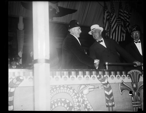 PRESIDENT ROOSEVELT AND DANA S. WILLIAM