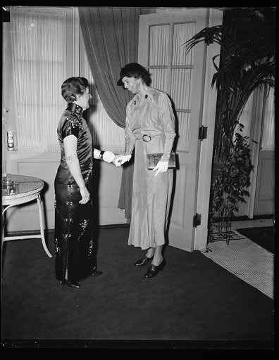 MRS. JOHN NANCE GARNER AND MRS. FRANKLIN D. ROOSEVELT