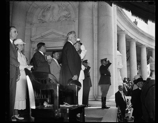 FDR [Franklin Delano Roosevelt] AT ARLINGTON CEMETERY