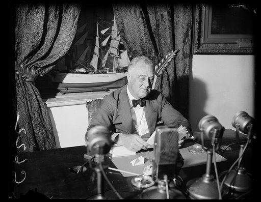 FIRESIDE TALK ON RADIO, SEPTEMBER 6, 1936