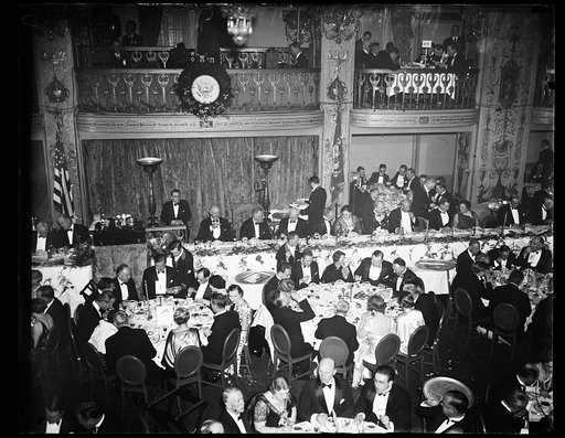 GENERAL VIEW OF VICTORY DINNER