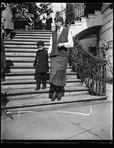 MRS. ROOSEVELT AND BILLY DONNER