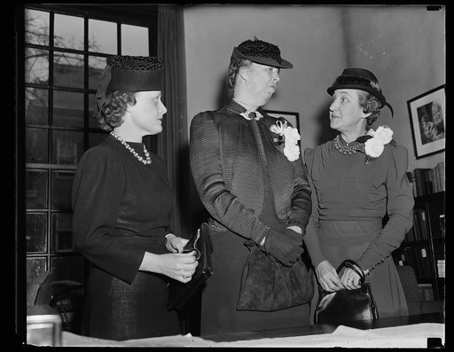 INTRODUCTORY SPEECH OF SPEAKING CLASS FOR WIVES OF CONGRESS MEMBERS MADE BY FIRST LADY. WASHINGTON, D.C. JANUARY 11. MRS. FRANKLIN D. ROOSEVELT TODAY MADE THE OPENING ADDRESS TO MEMBERS OF MRS. HUGH BUTLER'S CLASS IN PLATFORM SPEAKING FOR WIVES OF MEMBERS OF OF CONGRESS. THE CLASS WAS PRESIDED OVER 