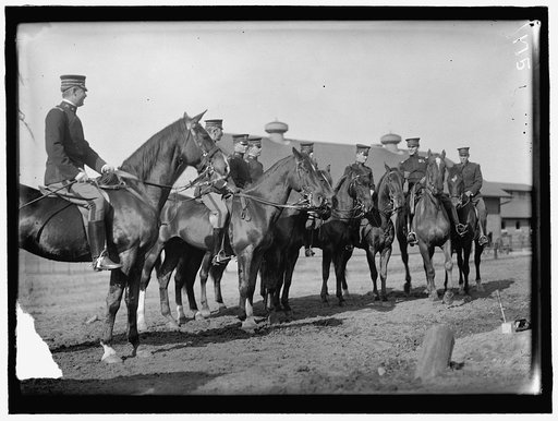 FORT MYER HORSE SHOWS. ARMY OFFICERS WHO TOOK PART IN LONDON HORSE SHOW