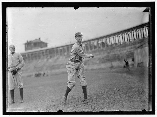 Bob Groom, Washington AL, throwing ball, at University of Virginia, Charlottesville (baseball)