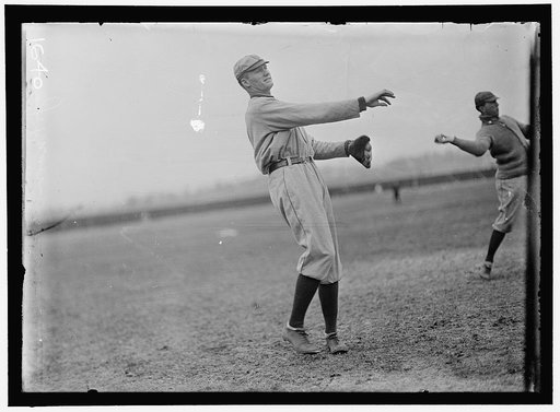 Walter Johnson, Bob Groom, Washington AL, at University of Virginia, Charlottesville (baseball)