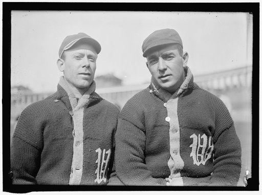 Bob Groom, Frank LaPorte, Washington AL, at University of Virginia, Charlottesville (baseball)