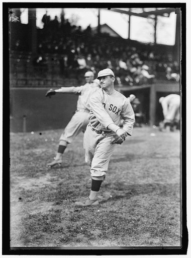 BASEBALL, PROFESSIONAL. BOSTON PLAYERS