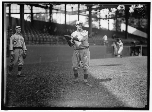 Hal Janvrin, left; Neal Ball, right; Boston AL (baseball)