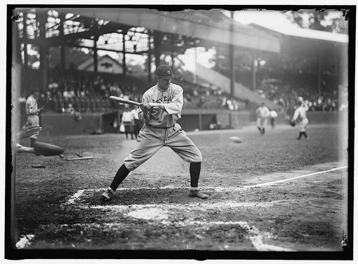 Ivy Olson, Cleveland AL, at National Park, Washington, D.C. (baseball)