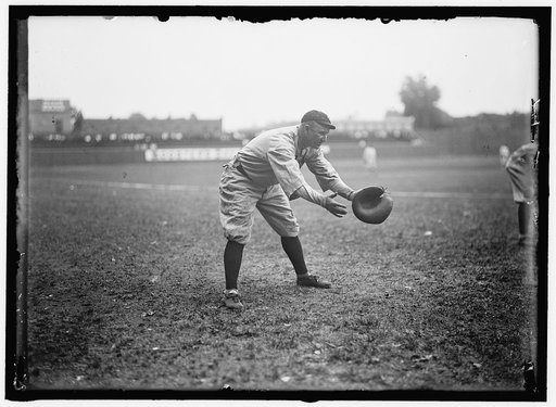 Grover Land, Cleveland AL, at National Park, Washington, D.C. (baseball)