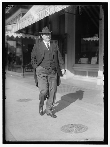 FOLK, JOSEPH WINGATE. GOVERNOR OF MISSOURI, 1905-1909; SOLICITOR OF STATE DEPARTMENT, 1913