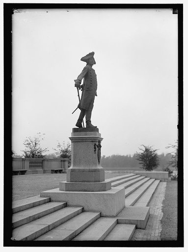 FREDERICK THE GREAT. KING OF PRUSSIA, 1712-1786. STATUE OF