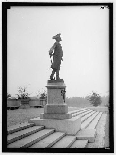 FREDERICK THE GREAT. KING OF PRUSSIA, 1712-1786. STATUE OF