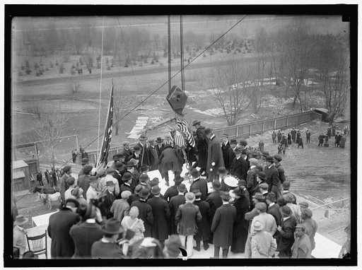 Lincoln Memorial, Washington, D.C. Laying cornerstone