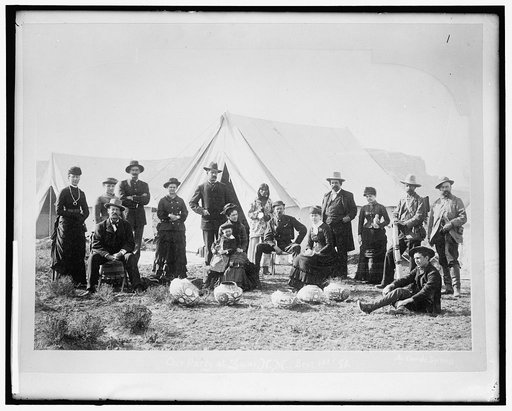 Our party at Zuni, N.M., Sept 14, '82 by Comrade Ben Wittick