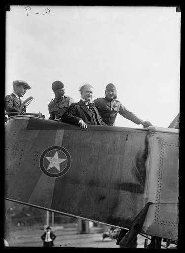 Group on Martin airplane