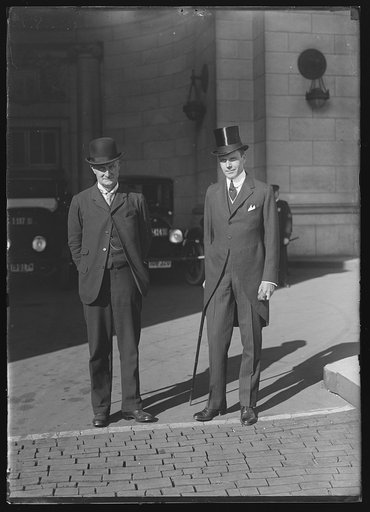 Men at Union Station, Washington, D.C.