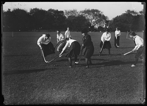 Field hockey near White House, Washington, D.C.