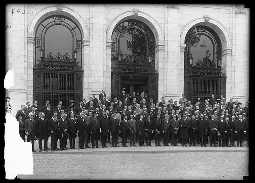 Group at Pan American Union Building, Washington, D.C.