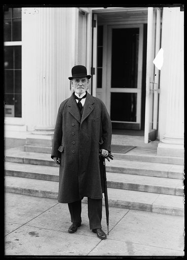 Man at White House, Washington, D.C.