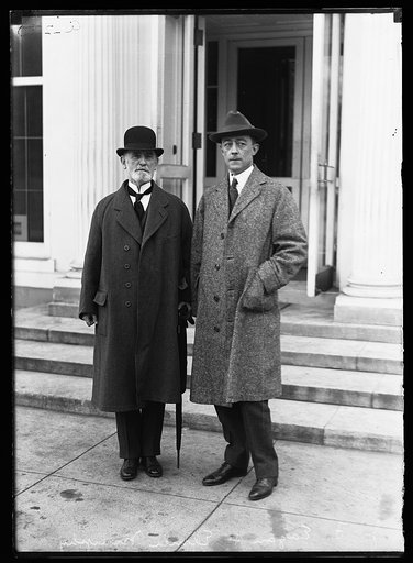 Men at White House, Washington, D.C.