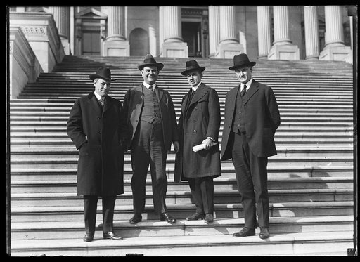Group on steps of U.S. Capitol, Washington, D.C.