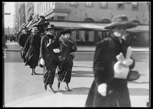 Street views, pedestrians. Washington, D.C.