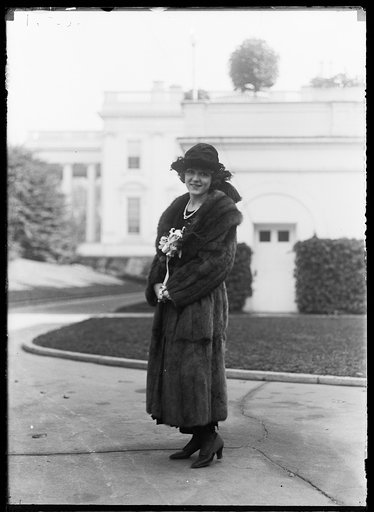 Woman at White House, Washington, D.C.