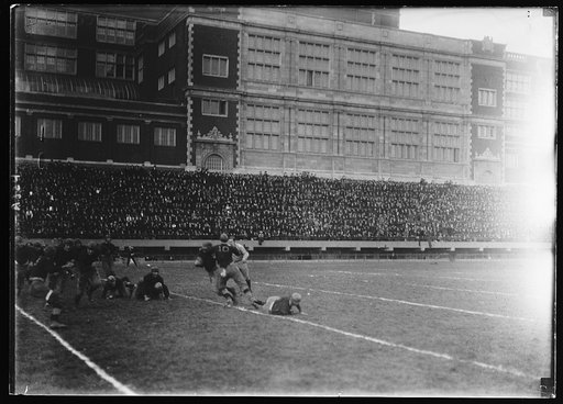 Football game, Central High School, Washington, D.C.