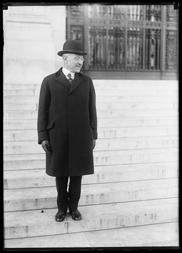 Man at Pan American Union Building, Washington, D.C.
