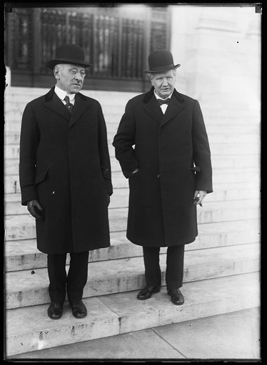 Men at Pan American Union Building, Washington, D.C.
