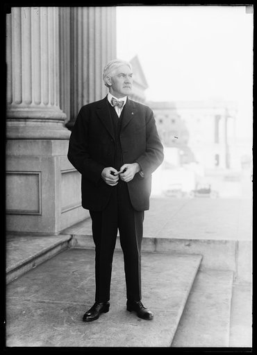 Man at U.S. Capitol, Washington, D.C.