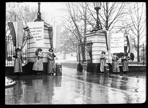White House pickets of the Congressional Union for Woman Suffrage, Washington, D.C.