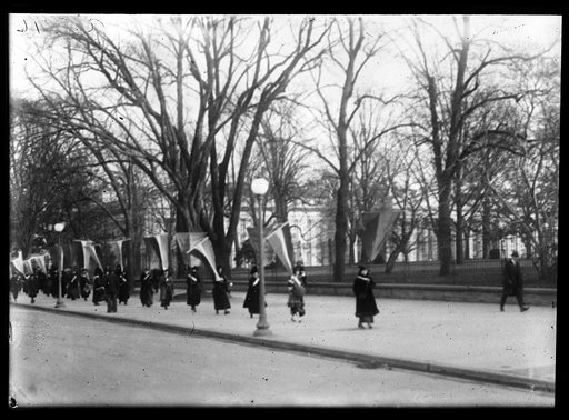 White House pickets of the Congressional Union for Woman Suffrage, Washington, D.C.