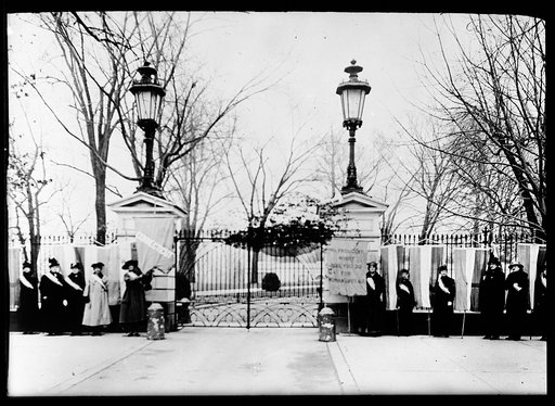 White House pickets of the Congressional Union for Woman Suffrage, Washington, D.C.