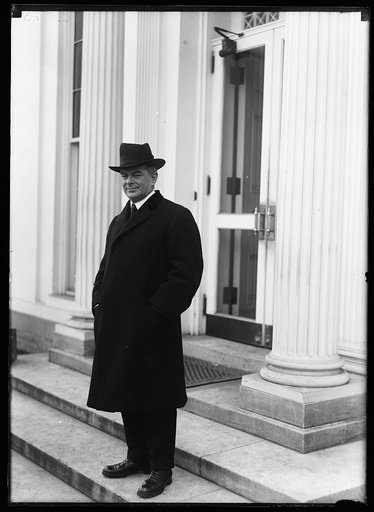 Man at White House, Washington, D.C.