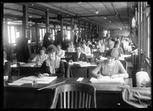 Office workers