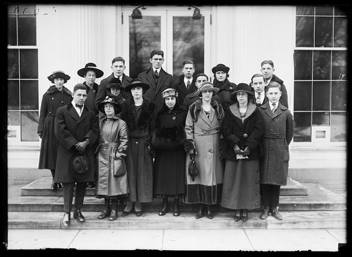 Group at White House, Washington, D.C.
