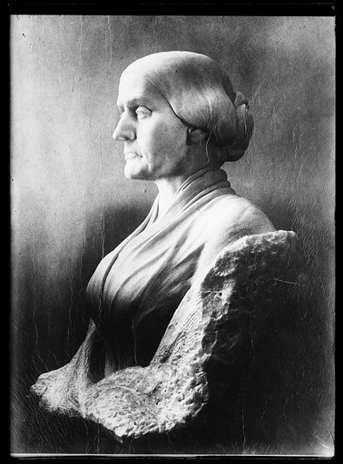 Bust of Susan B. Anthony