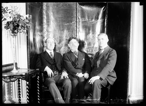 Gov. Brough, J. Ham. Lewis, Mayor Lunn of Schenectady