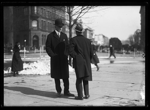 Men on sidewalk, Washington, D.C.