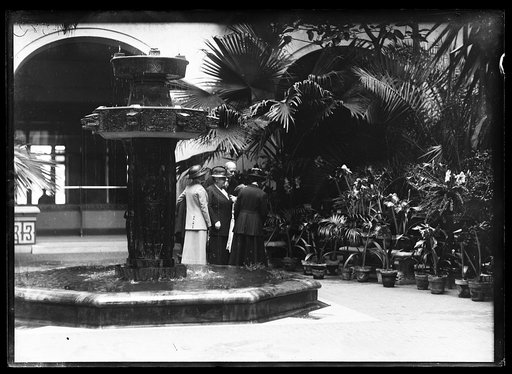 Patio and central fountain, Pan American Union, Washington, D.C.