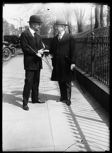 Joseph Tumulty, right