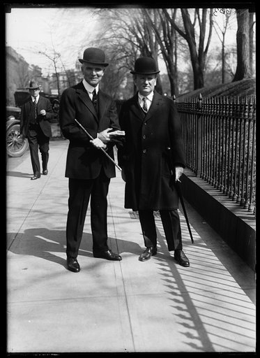 Joseph Tumulty, right