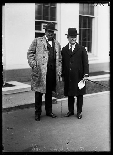 Irvin S. Cobb and Joseph Tumulty. White House, Washington, D.C.