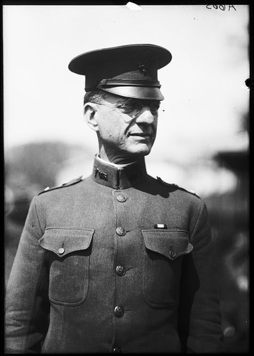 Man in military uniform