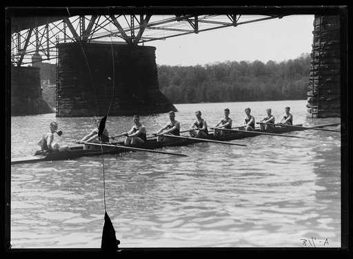 Rowing on Potomac River. Washington, D.C.