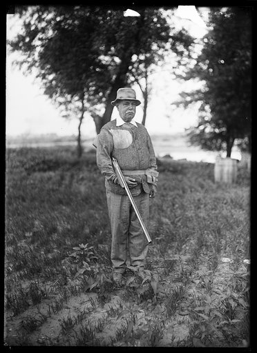 Man with gun